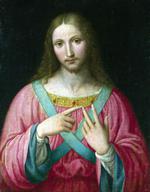 欧洲12-19世纪油画二_Bernardino Luini - Christ